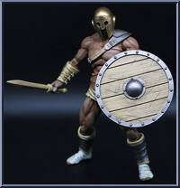 Male Trainee (Gold) from Combatants Fight for Glory - Basic Series manufactured by XesRay Studio [Loose]