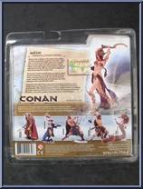Belit from Conan - Series 1 manufactured by McFarlane [Back]