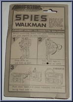 Walkman from Convertors - Spies manufactured by Select [Back]