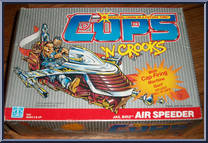 Air Speeder (with Jail Bird) from C.O.P.S. N Crooks - Vehicles manufactured by Hasbro [Front]