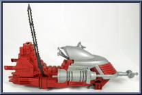 Air Speeder (with Jail Bird) from C.O.P.S. N Crooks - Vehicles manufactured by Hasbro [Loose]