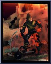 Bullit from C.O.P.S. N Crooks - Series 2 - Crooks manufactured by Hasbro [Loose]