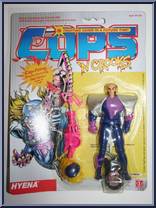 Hyena from C.O.P.S. N Crooks - Series 2 - Crooks manufactured by Hasbro [Front]