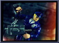Longarm from C.O.P.S. N Crooks - Series 1 - C.O.P.S. manufactured by Hasbro [Loose]