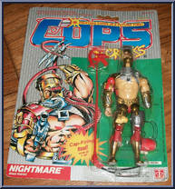 Nightmare from C.O.P.S. N Crooks - Series 2 - Crooks manufactured by Hasbro [Front]