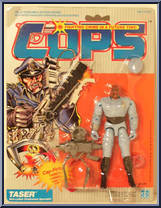 Taser from C.O.P.S. N Crooks - Series 2 - C.O.P.S. manufactured by Hasbro [Front]
