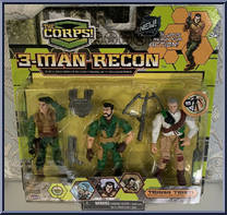 3-Man Recon Action Figure