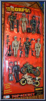 7 Figures / 2 Motorcycles Action Figure