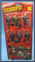 7 Figures / 2 Motorcycles Action Figure