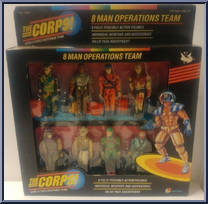 8 Man Operations Team from Corps! - World Force Response Team manufactured by Lanard Toys [Front]