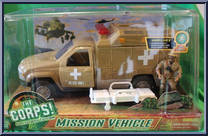 Ambulance (Collector's Edition) from Corps! - Mission Vehicles manufactured by Lanard Toys [Front]