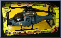 Combat Helicopter from Corps! - Mission Vehicles manufactured by Lanard Toys [Front]