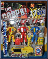Emergency Rescue #1 from Corps! - Emergency Rescue manufactured by Lanard Toys [Front]