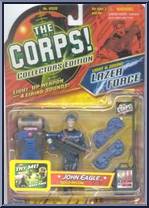 John Eagle from Corps! - Lazer Force manufactured by Lanard Toys [Front]
