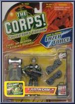 Justin Case from Corps! - Lazer Force manufactured by Lanard Toys [Front]