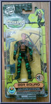 Sea Squad #1 from Corps! - Green Cards manufactured by Lanard Toys [Front]
