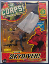 Skydiver! from Corps! - Collector's Edition manufactured by Lanard Toys [Front]