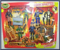 Special Force Units from Corps! - Mission Briefing manufactured by Lanard Toys [Front]