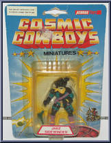 Jake Sidewinder from Cosmic Cowboys - Miniatures manufactured by Acamas Toys [Front]