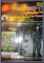 1st Team from Counter Terrorism - Black Cards manufactured by KidsBiz [Front]