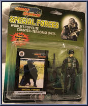 Special Forces #9 from Counter Terrorism - Green Cards manufactured by KidsBiz [Front]