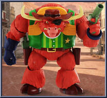 Sheriff Terrorbull Action Figure