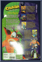 Jet Board Crash Bandicoot from Crash Bandicoot - Series 1 manufactured by ReSaurus [Back]