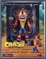 Crash Bandicoot (Jet Board) from Crash Bandicoot - Basic Series manufactured by Neca [Front]