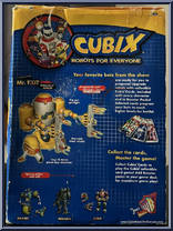 Mr. Fixit from Cubix - Programmable manufactured by Trendmasters [Back]