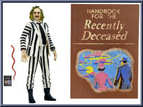 Beetlejuice (Striped Suit) from Cult Classics - Basic Series manufactured by Neca [Loose]