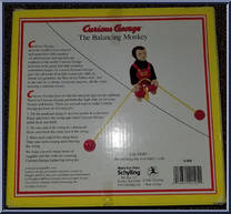 Curious George (Balancing Monkey) from Curious George - Basic Series manufactured by Schylling [Back]