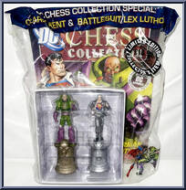 Superman / Lex Luthor from DC Chess Collection - Special manufactured by Eaglemoss [Front]