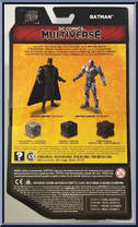 Justice League Batman (3 Mother Boxes) from DC Comics Multiverse - Basic Series manufactured by Mattel [Back]