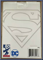 Superman (80 Years) (Hot Wheels) from DC Comics Multiverse - Basic Series manufactured by Mattel [Back]