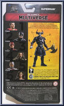 Superman from DC Comics Multiverse - Steppenwolf Series manufactured by Mattel [Back]