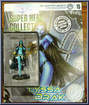 Lyssa Drak from DC Comics Super Hero Collection - Blackest Night / Brightest Day manufactured by Eaglemoss [Front]