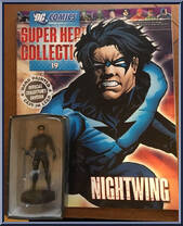 Nightwing from DC Comics Super Hero Collection - Basic Series manufactured by Eaglemoss [Front]