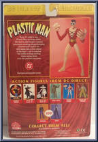 Plastic Man (Tool Hands) from DC Direct - Basic Series manufactured by DC Direct [Back]