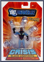 Black Lightning from DC Infinite Heroes - Wave 3 manufactured by Mattel [Front]