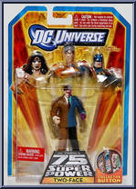 Two-Face from DC Infinite Heroes - 75 Years of Super Power manufactured by Mattel [Front]