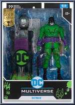 Batman (Jokerized) (Gold Label) from DC Multiverse - Last Knight on Earth manufactured by McFarlane [Front]