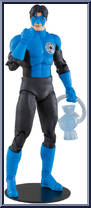 Blue Lantern (Kyle Rayner) (Gold Label) from DC Multiverse - Basic Series manufactured by McFarlane [Loose]