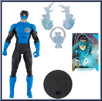 Blue Lantern (Kyle Rayner) (Gold Label) from DC Multiverse - Basic Series manufactured by McFarlane [Loose]