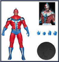 Commander Steel (Gold Label) from DC Multiverse - Basic Series manufactured by McFarlane [Loose]