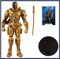 Deathstroke (Gold) from DC Multiverse - Basic Series manufactured by McFarlane [Loose]