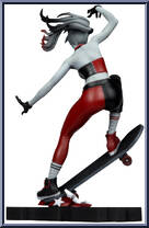 Harley Quinn (Skateboard) (Ivan Tao) from DC Multiverse - Statues manufactured by McFarlane [Loose]