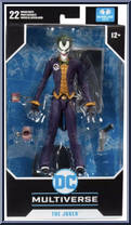 Joker from DC Multiverse - Arkham Asylum manufactured by McFarlane [Front]