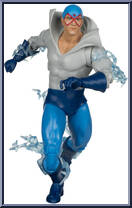 Max Mercury (Gold Label) from DC Multiverse - Basic Series manufactured by McFarlane [Loose]