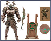 Merciless (Patina) (Earth-12) (Gold Label) from DC Multiverse - Basic Series manufactured by McFarlane [Loose]