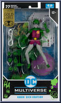 Robin (Dick Grayson) (Jokerized) (Gold Label) from DC Multiverse - DC Rebirth manufactured by McFarlane [Front]